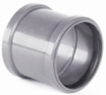 Муфта соединительная канализационная серая внутренняя 110