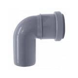 Отвод канализационный серый внутренний  50*87