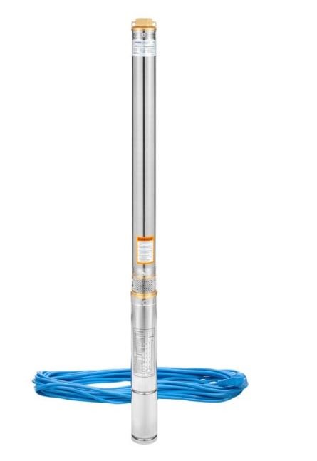 Насос скважинный BELAMOS 2,5TF-110/2,5 каб-60м, (2,5", выс-108м, 1000 Вт , вых-1")