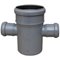 Крестовина канализаионная серая внутренняя одноплоскостная  110*110*50*87