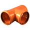 Тройник канализационный оранжевый  110*110*87