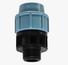 UNIDELTA 25Х1" Муфта переходная ПЭ с наружн. резьбой