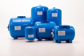 Гидроаккумулятор БУРОВИК 100Г с нержавеющим фланцем