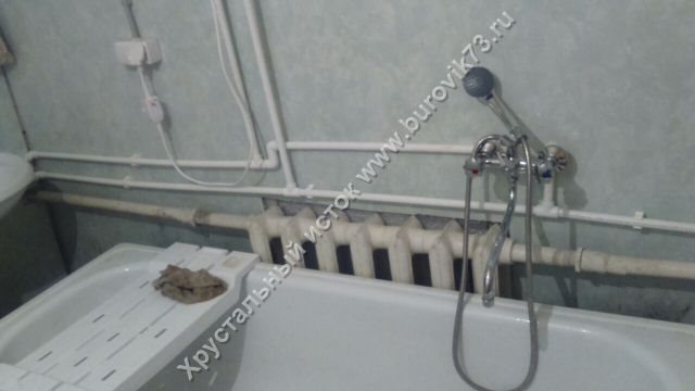 Установили кран для ванной в частном доме Ульяновск